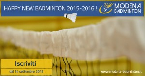 Happy New Badminton 2015-2016